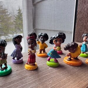 Disney Encanto mini figures or cake toppers
